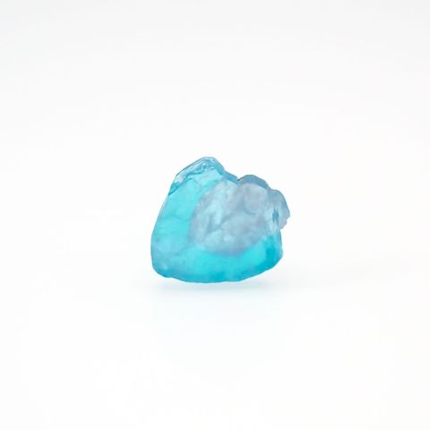 パライバトルマリン 原石スライス ブラジル・パライバ州バターリャ鉱山産 1.14ct[220616500]7.5x8.6mm前後
