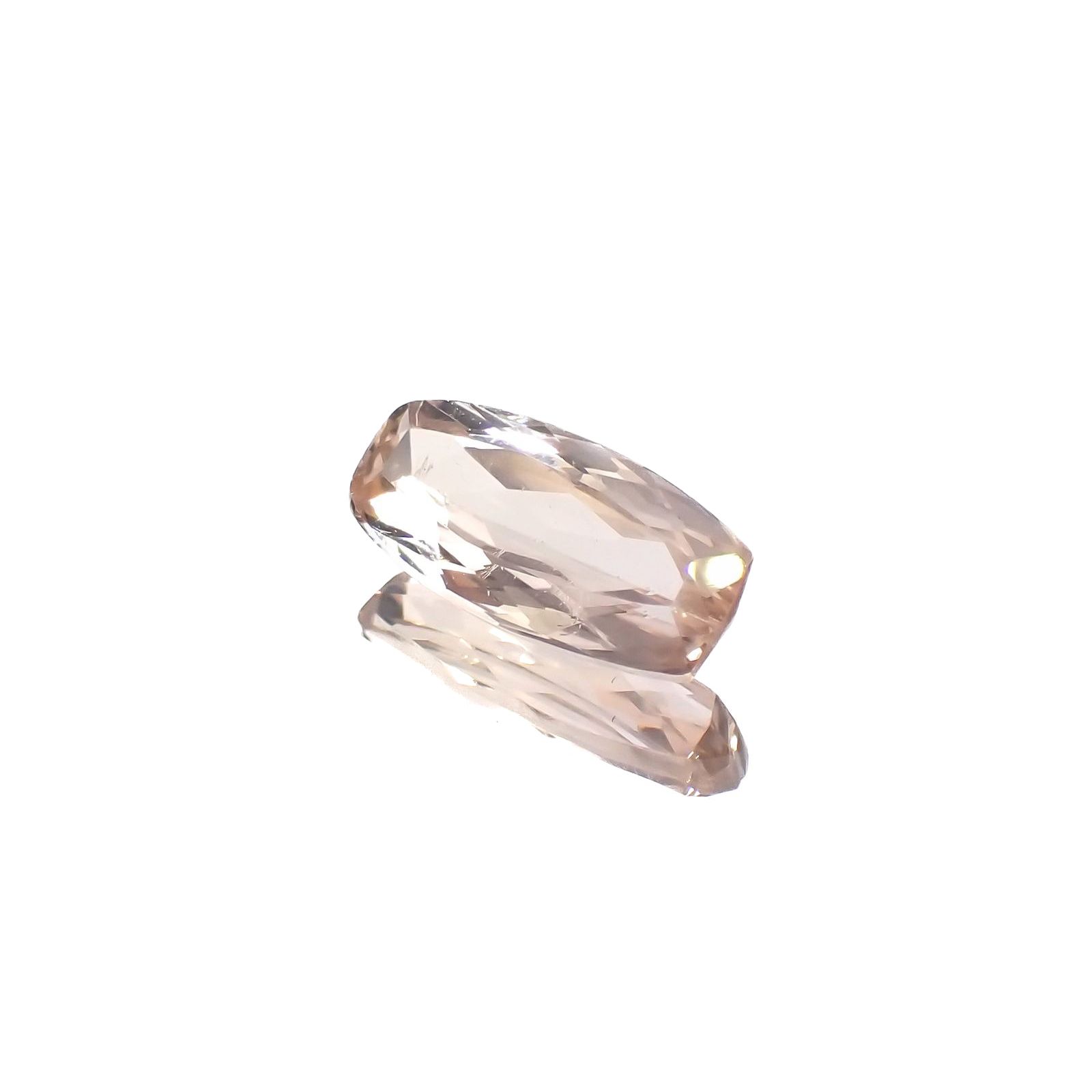 バイカラートパーズ ブラジル産 1.27ct / 10x4.6mm前後 [231023706]