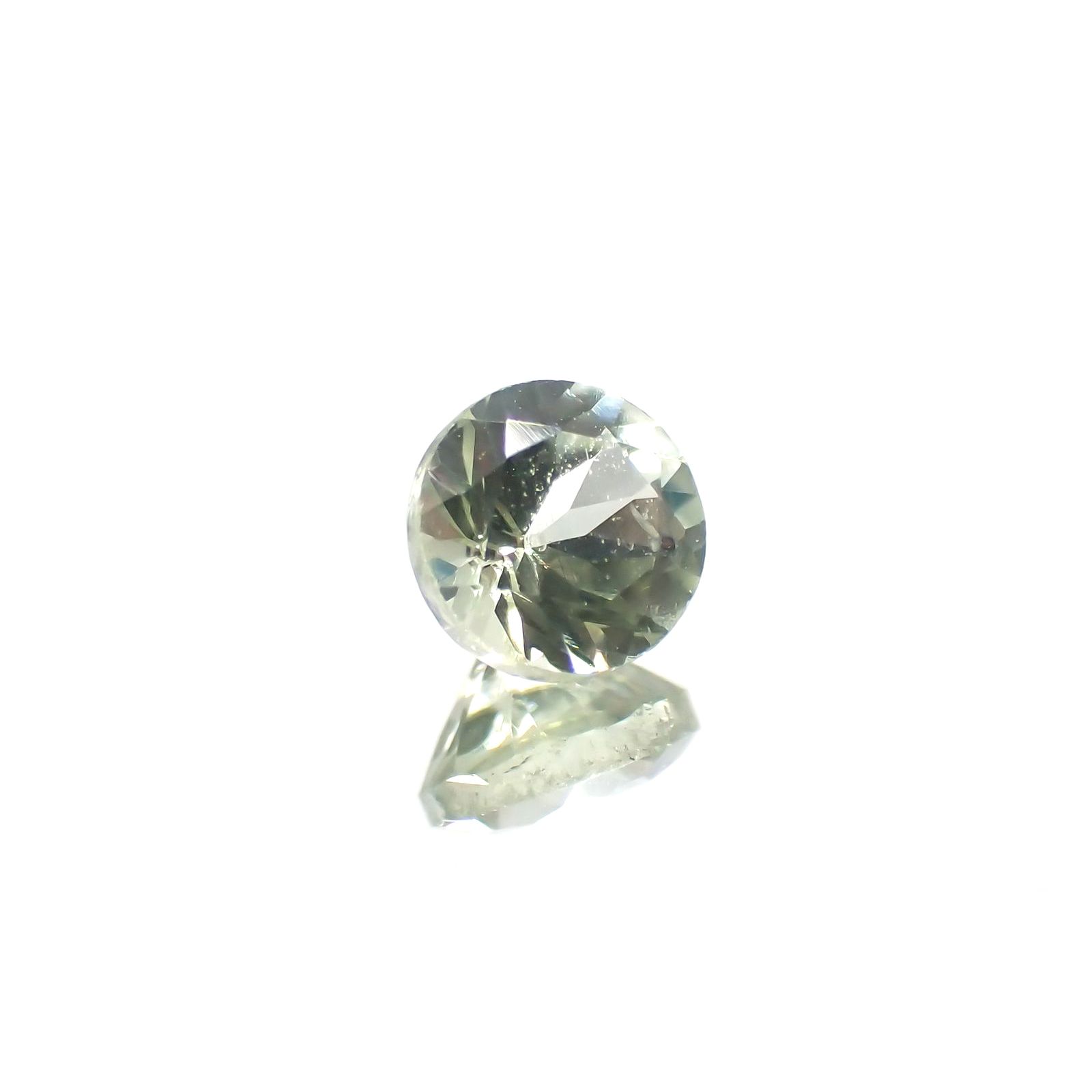 モンタナサファイア(宝石名サファイア) アメリカ・モンタナ州産 0.36ct 識別済[250712116]3.9×3.9mm前後