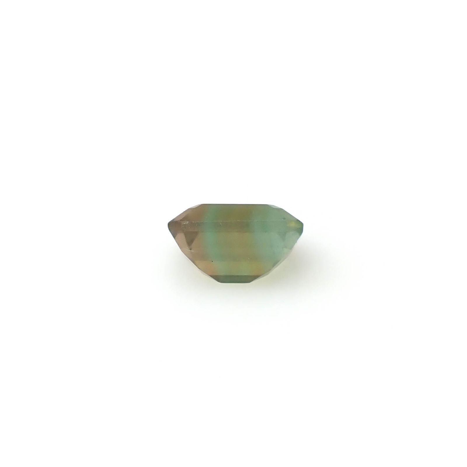 バイカラーフローライト フルオレッセンス ブラジル産 3.96ct [250430250]9.8x7.8mm前後