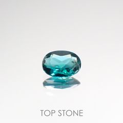 グランディディエライト(宝石名グランディディエライト) マダガスカル産 0.115ct ソ付(日独)[210711944]3.9×2.7mm前後