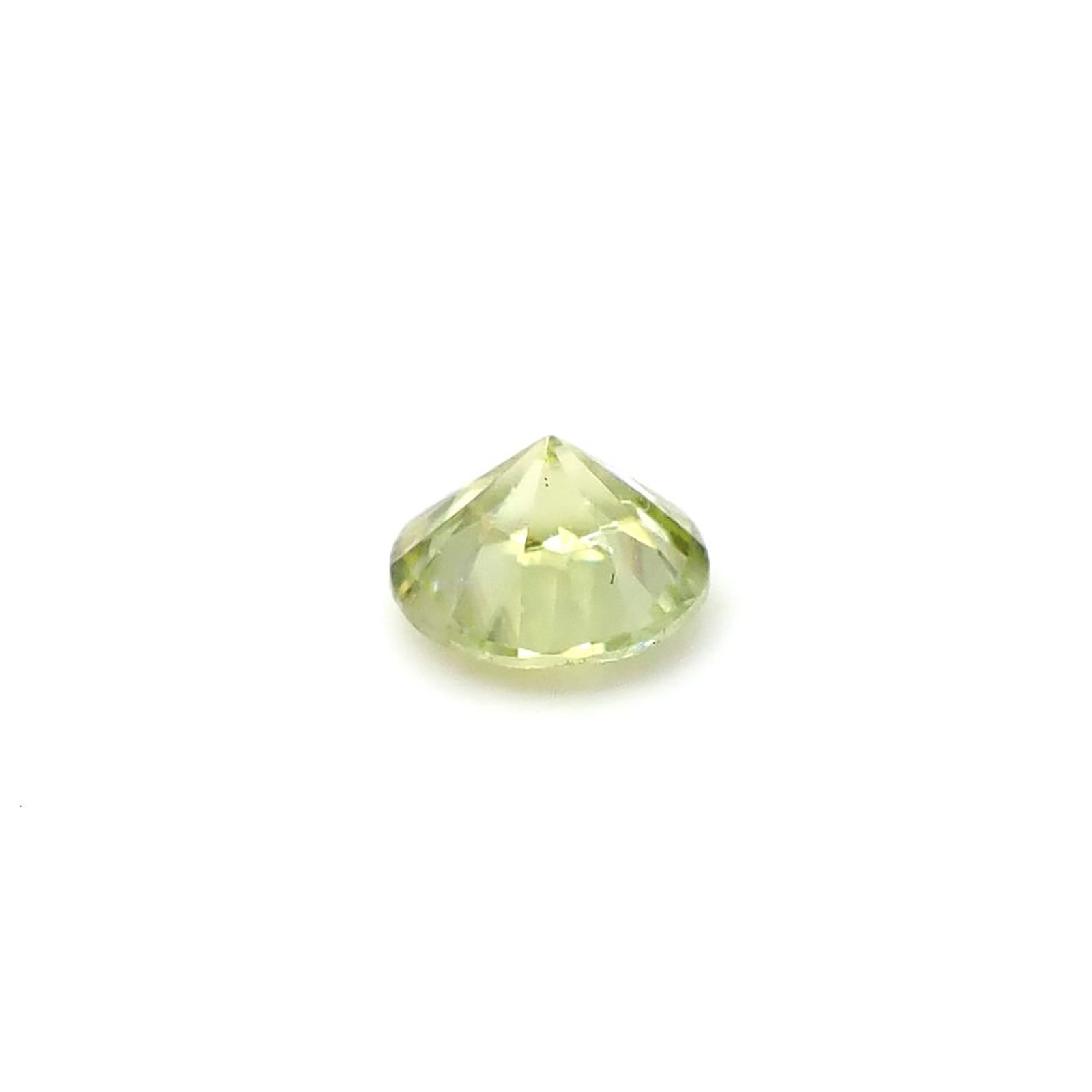 スフェーン(宝石名スフェーン)マダガスカル産 識別済 0.35ct / 4.4x4.4mm前後 [251231364]