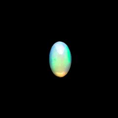 エチオピアオパール(宝石名オパール) エチオピア産 5.021ct ソ付(彩珠)[210711703]17.3×11mm前後