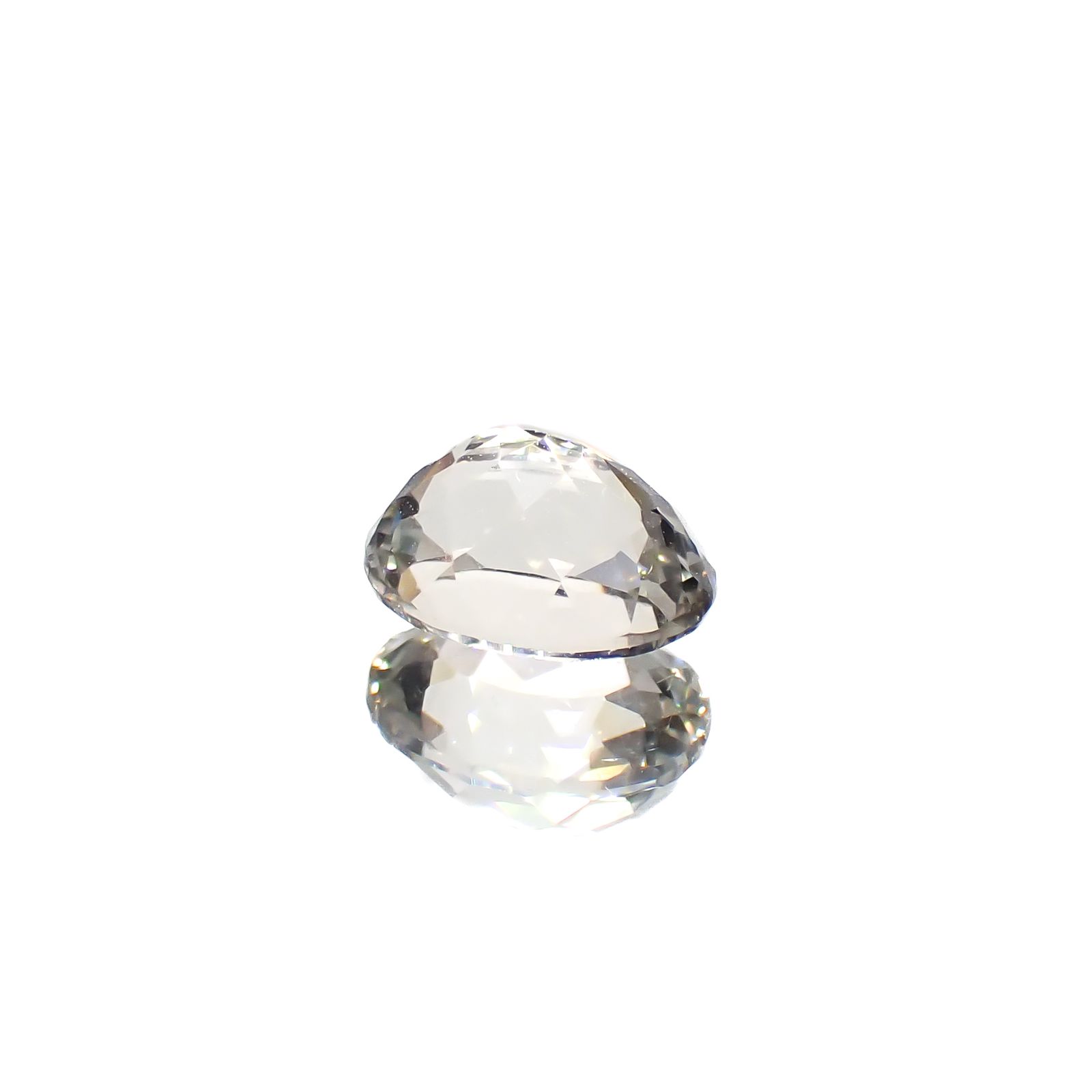 シルバーアパタイト フルオレッセンス アフリカ産 1.40ct[240928963]7.5x5.9mm前後