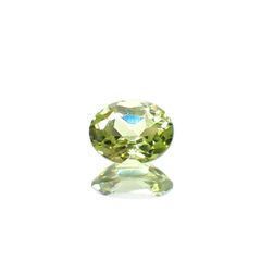 パロットクリソベリル(宝石名クリソベリル)インド産 0.39ct 識別済[231225182]5x4mm前後