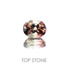 バイカラートルマリン ブラジル産 ルース 0.44ct[20118223]5.1×3.9mm前後
