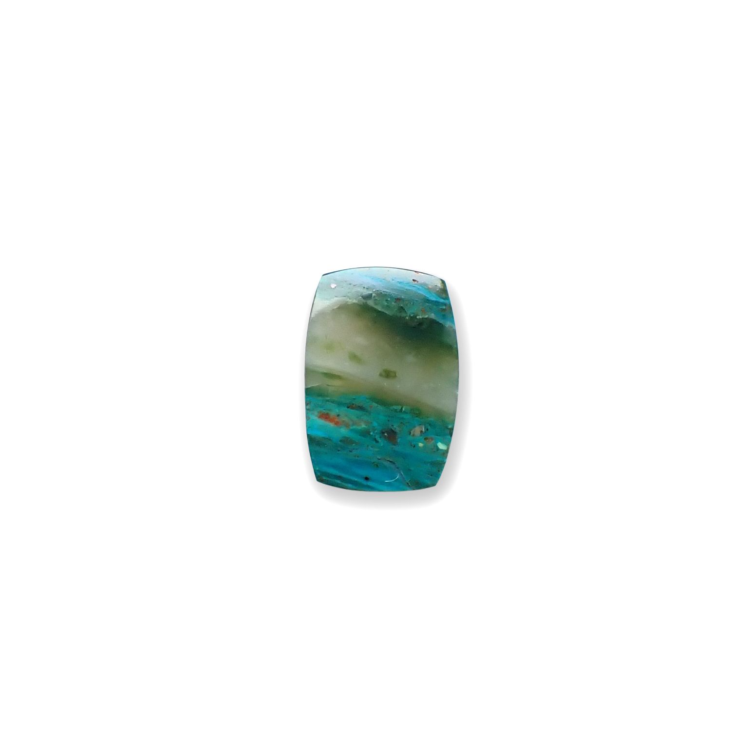 ブルーオパール ペルー産 5.36ct [250730723]13.9x9.6mm前後