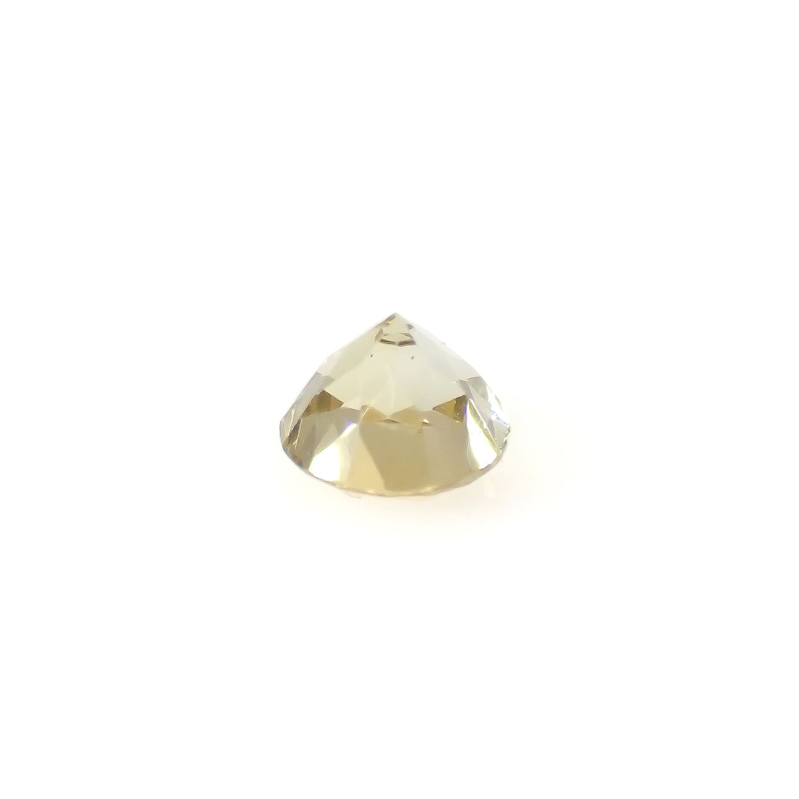 イエローゾイサイト タンザニア産 0.58ct[240427133]5x4.9mm前後