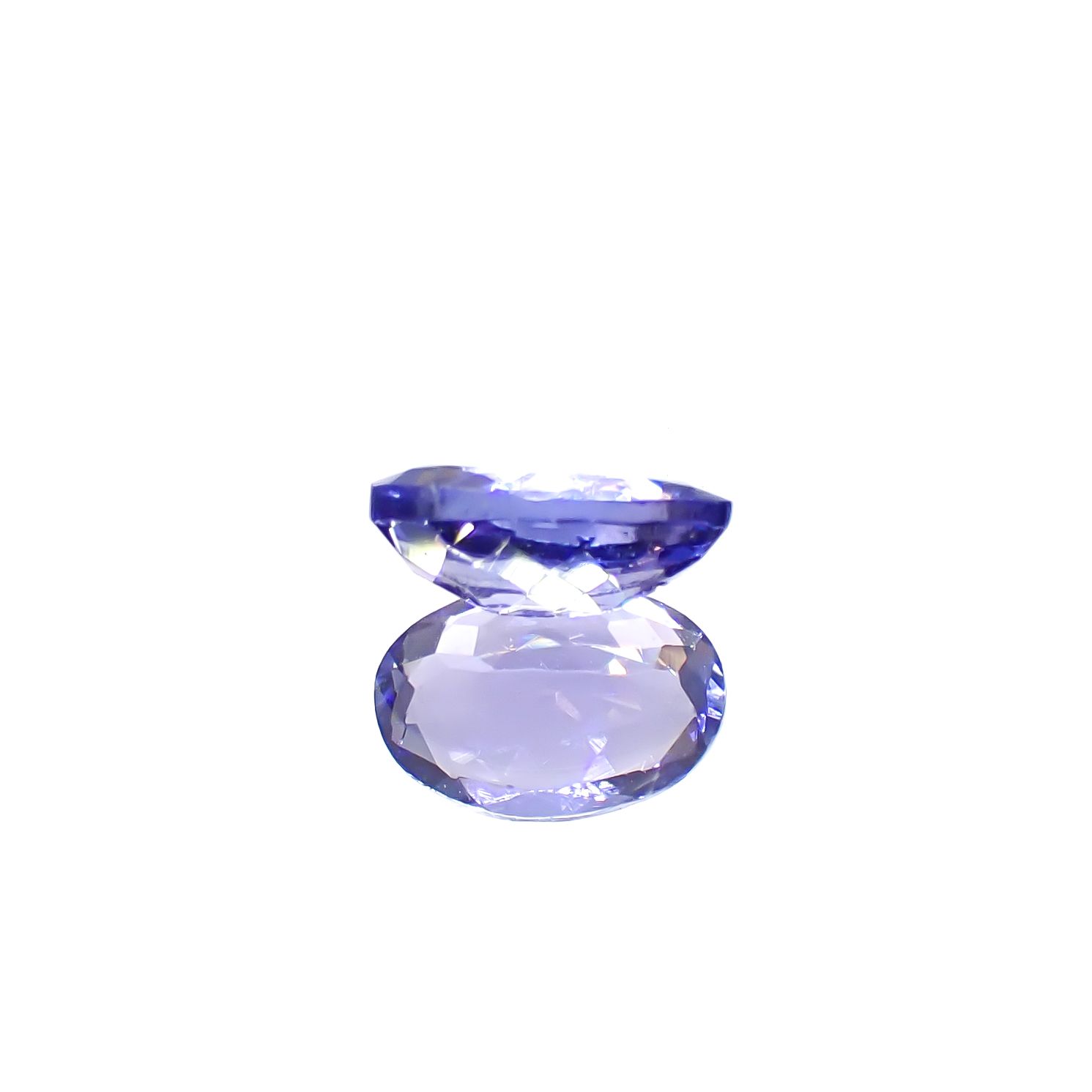 タンザナイト(宝石名タンザナイト)タンザニア産 0.48ct 識別済[240628335]6.1x4.1mm前後