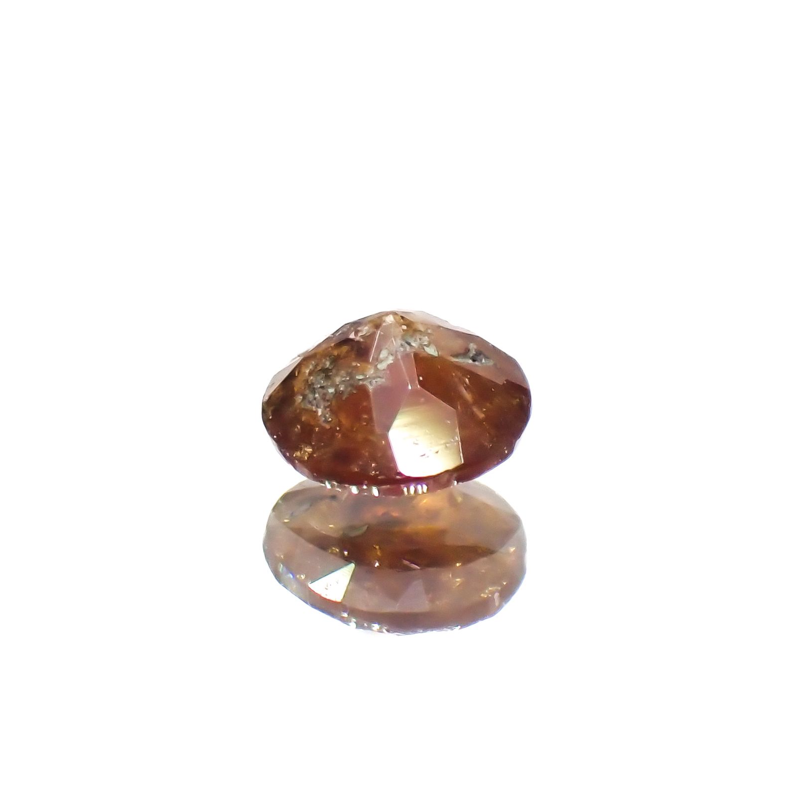 レインボーガーネット 日本・奈良県産 0.18ct[240223636]3.5x3.4mm前後