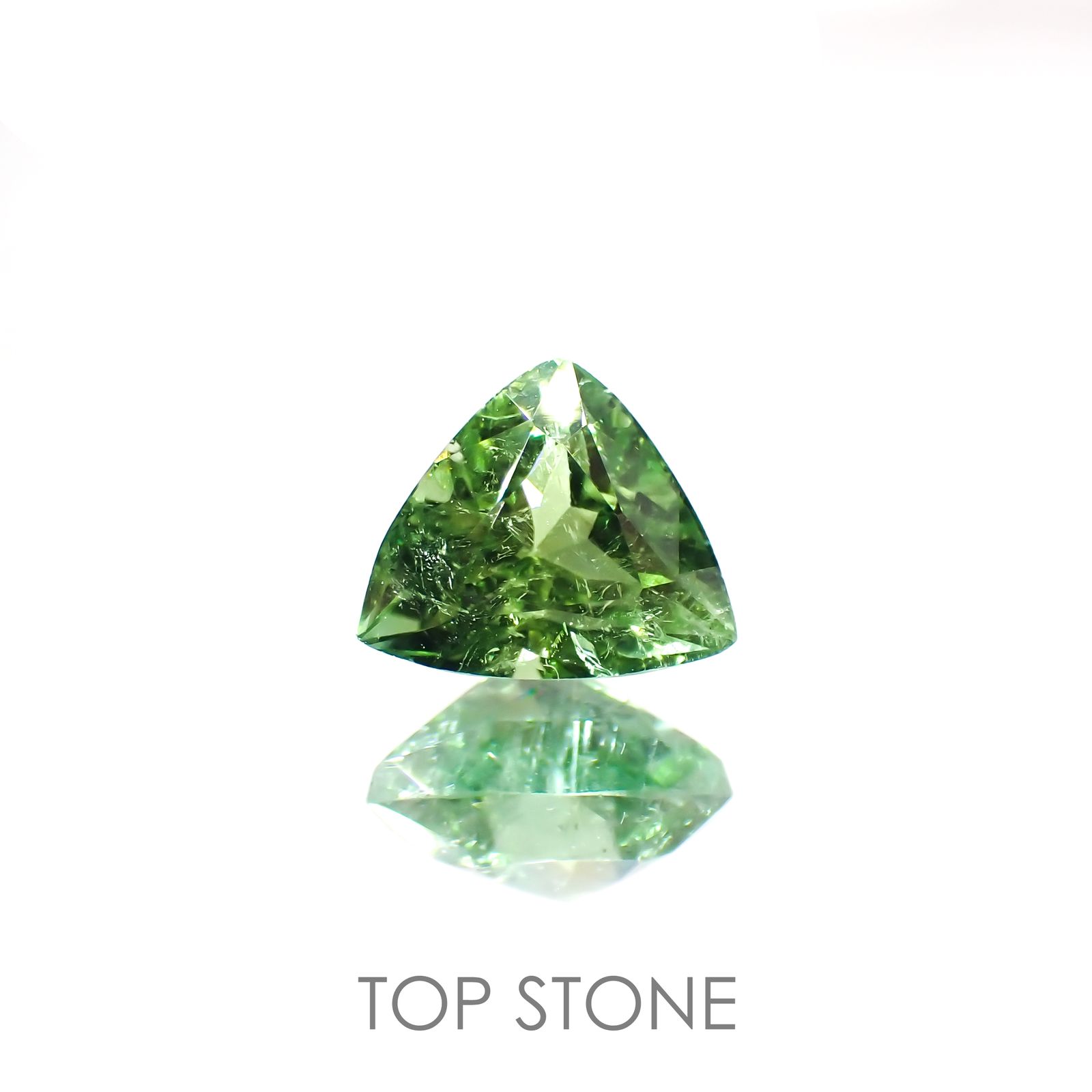 グリーントルマリン アフガニスタン産 1.22ct [220114105]6.3x7.3mm前後