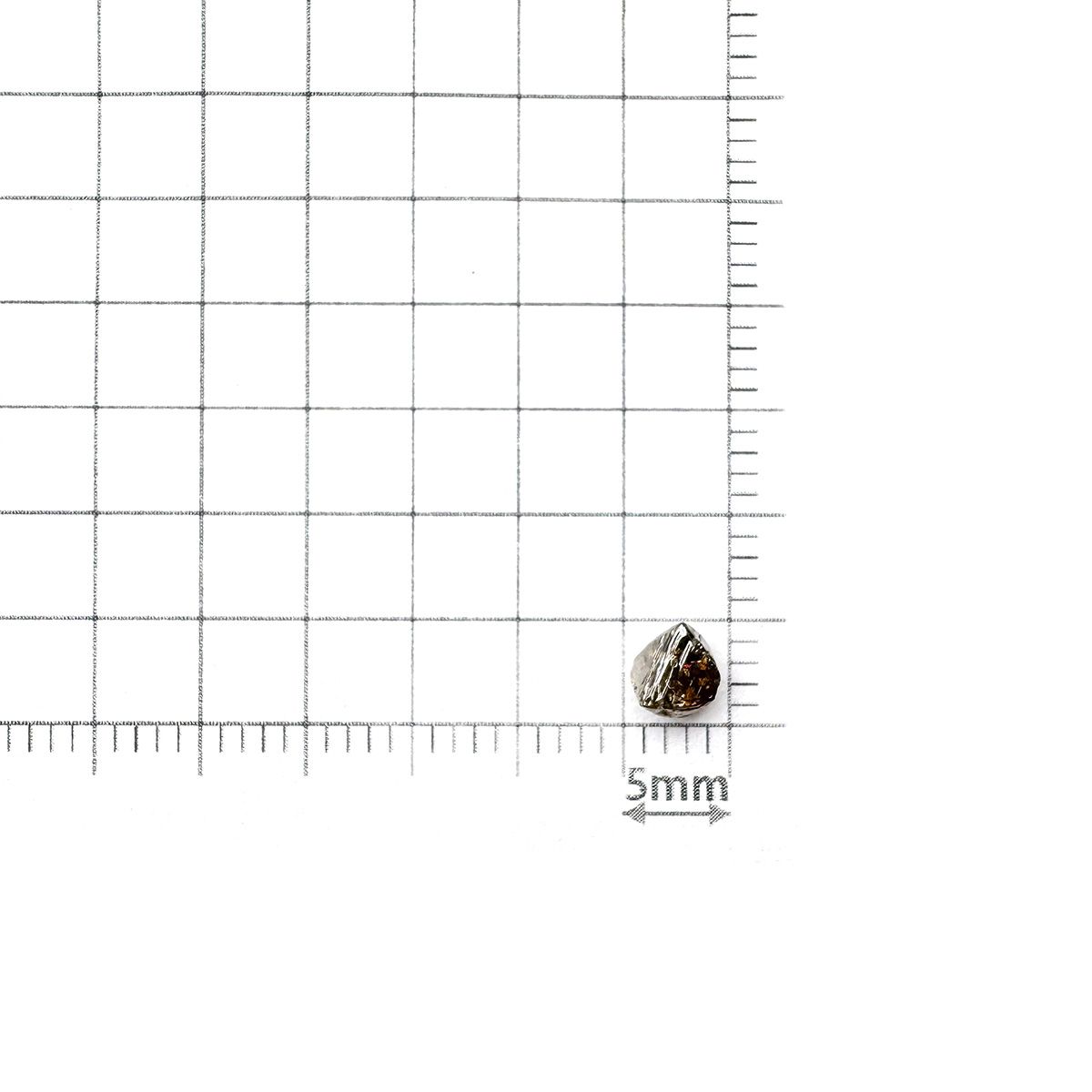 ソーヤブルダイヤモンド 原石 0.48ct[240326562]4.3x4.1mm前後