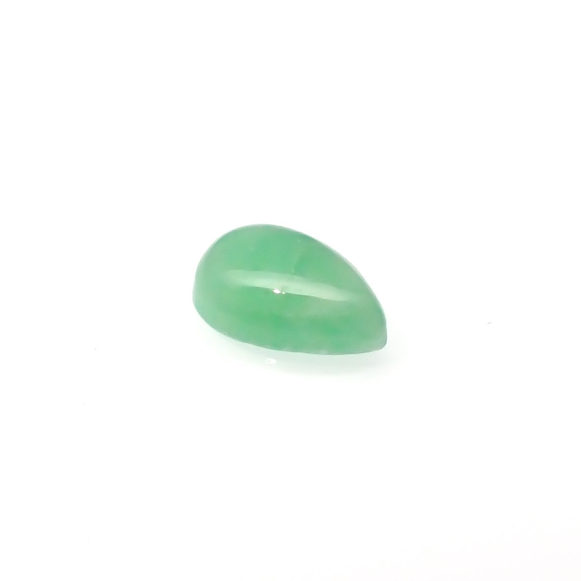 翡翠(宝石名ジェダイト)ビルマ産 0.74ct 識別済[231024039]7.1x4.9mm前後