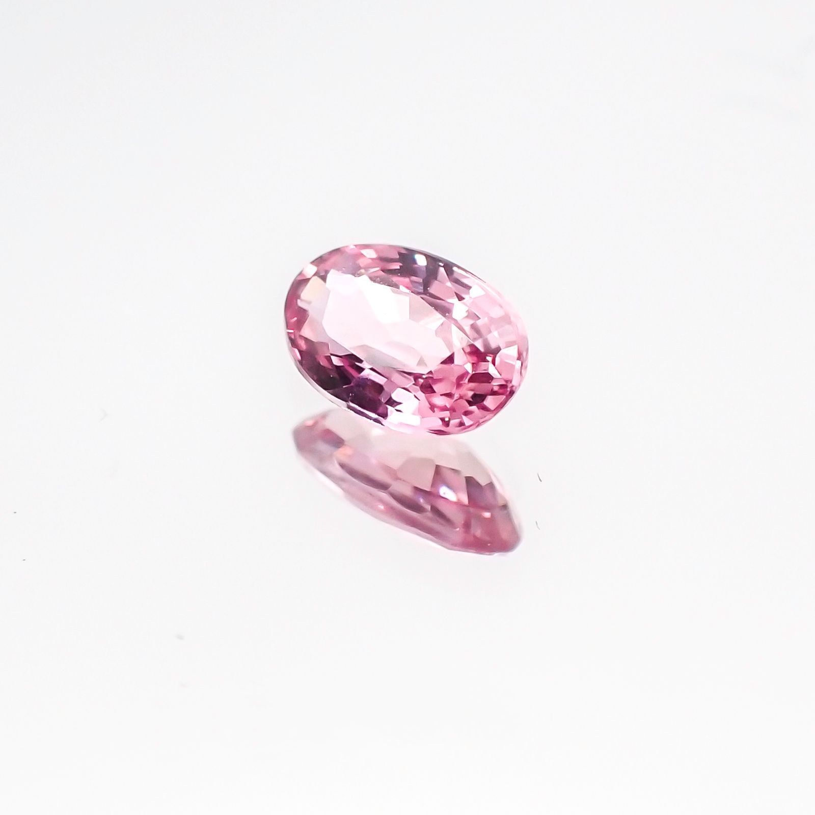 パパラチャサファイア スリランカ産 ルース 0.304ct ソーティング付き[20107258]5×3.2mm前後