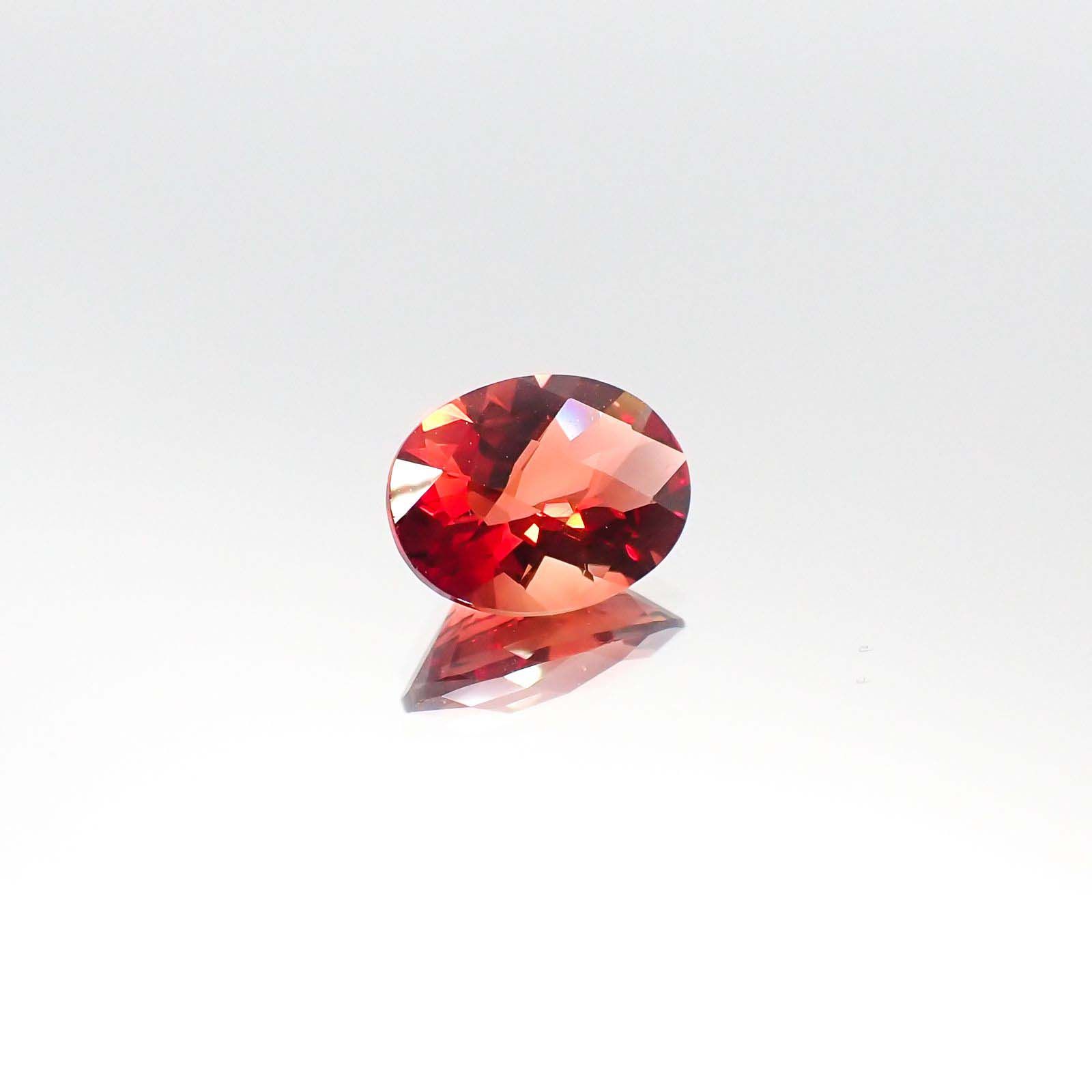 アンデシン(宝石名アンデシン/ラブラドライト)チベット産 1.43ct 識別済[230622478]9x7mm前後