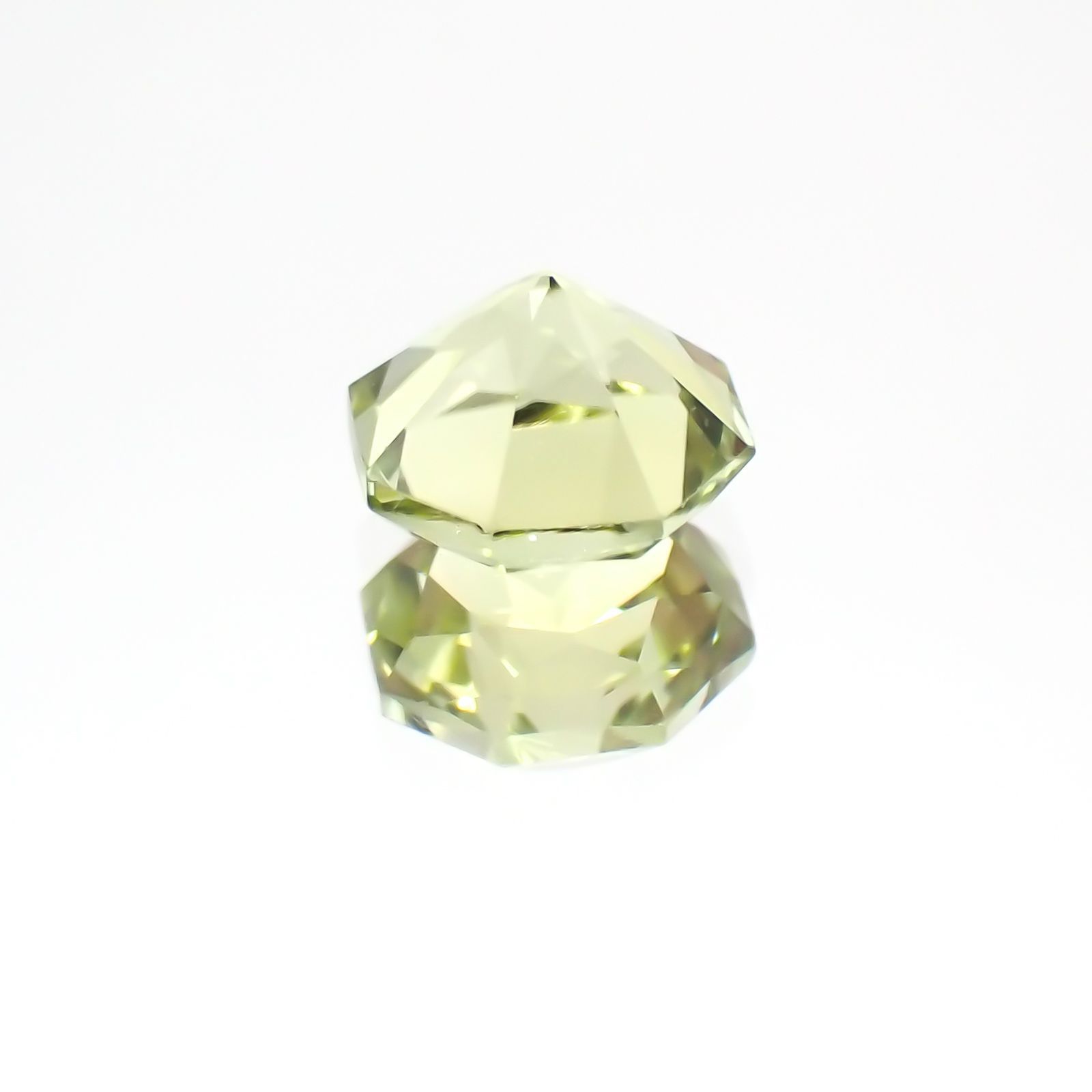 ◇オクタゴンカット◇イエロートルマリン SA(宝石名トルマリン)ブラジル産 0.56ct 識別済[231124205]5.1x5.1mm前後