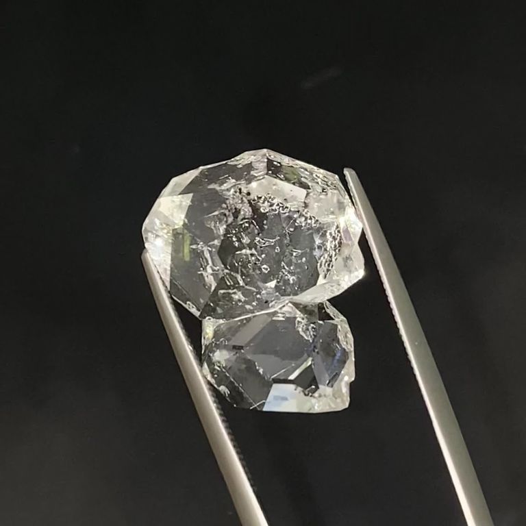 ハーキマーダイヤモンド 原石 アメリカ・ニューヨーク州産 20.37ct 