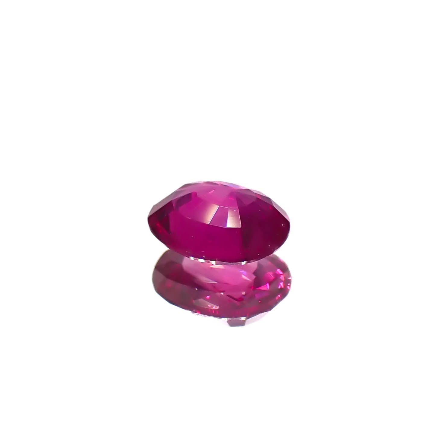 ルビー 非加熱 ビルマ産 0.35ct[240628059]4.7x3.9mm前後