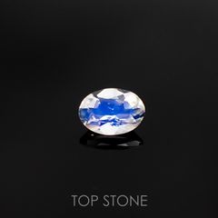 レインボームーンストーン(アンデシンラブラドライト)  インド・ビハール産 ルース 0.59ct[210611285]7×5mm前後