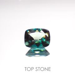 グリーンアンデシン(宝石名グリーン・アンデシン)チベット産 1.75ct 識別済[220115251]8.9x7.1mm前後