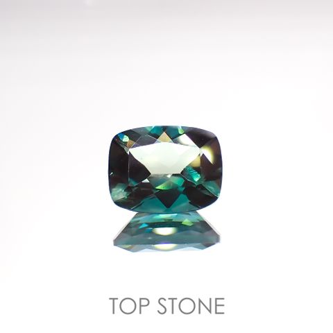 グリーンアンデシン(宝石名グリーン・アンデシン)チベット産 1.75ct 識別済[220115251]8.9x7.1mm前後