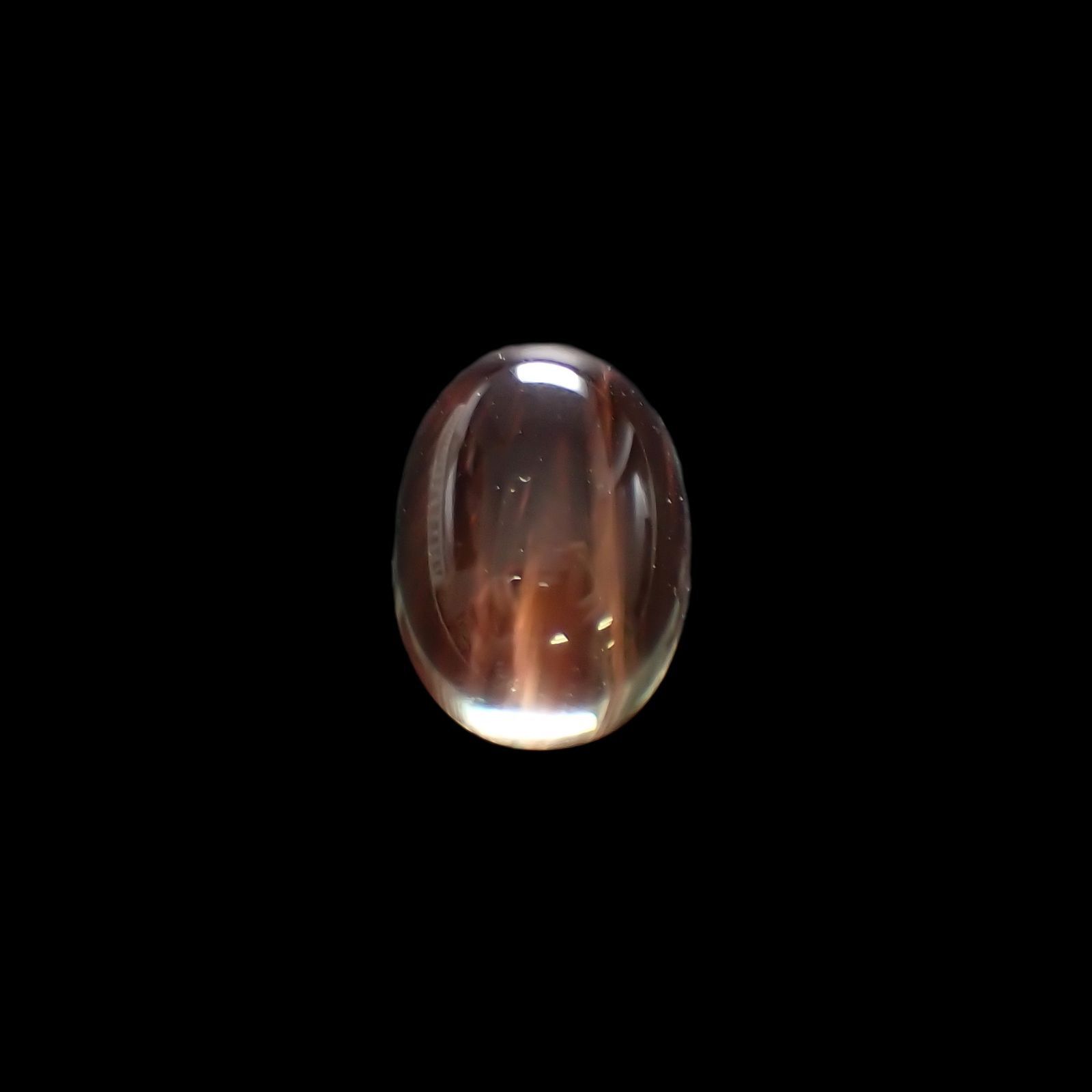 バイカラーアンデシン(宝石名アンデシン)チベット産 識別済 3.87ct / 11.1x8mm前後 [220114684]