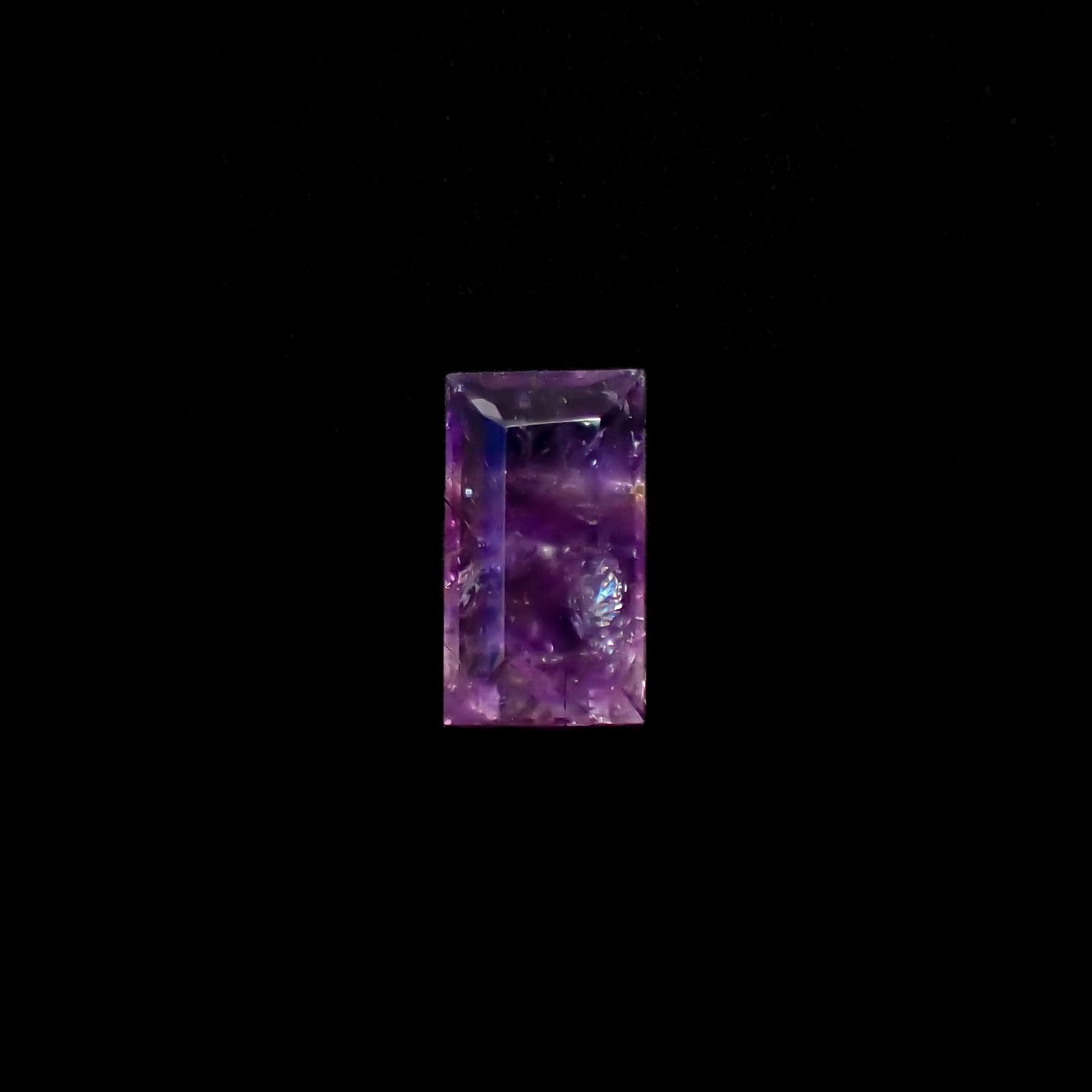 アメジストエレスチャル ナイジェリア産 2.24ct[231224657]10.1x5.8mm前後