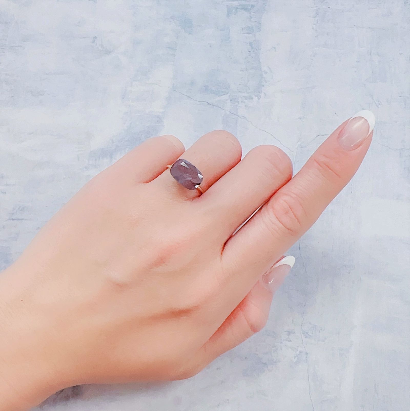 ブラッドショットアイオライト インド産 2.57ct[221219649]11.8x7.9mm前後