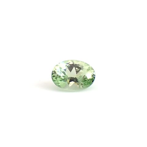 ミントガーネット タンザニア産 0.75ct / 6.5x4.8mm前後 [260932680]