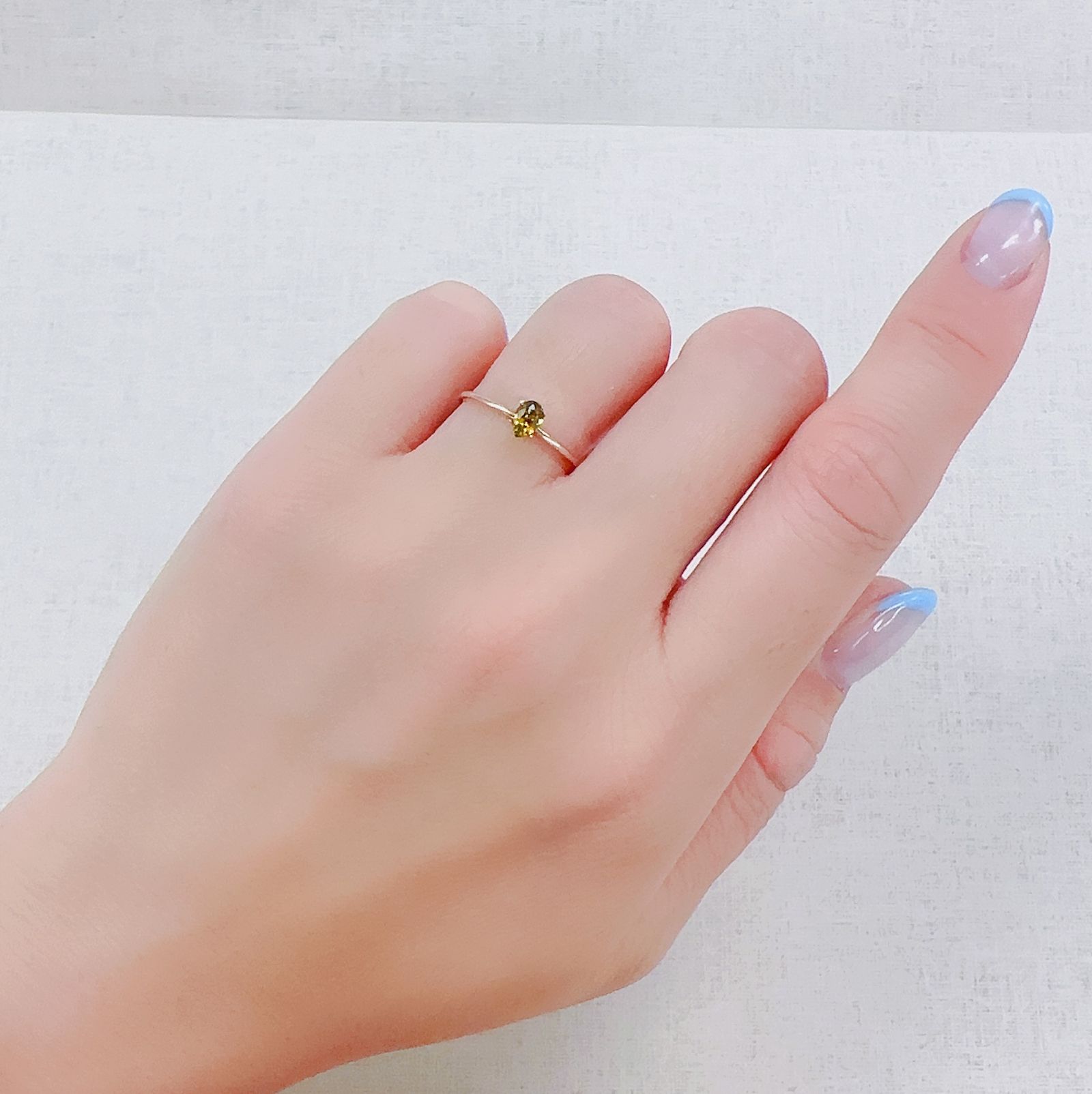 カラーチェンジスフェーン パキスタン産 0.27ct[230522191]4.7x3.2mm前後