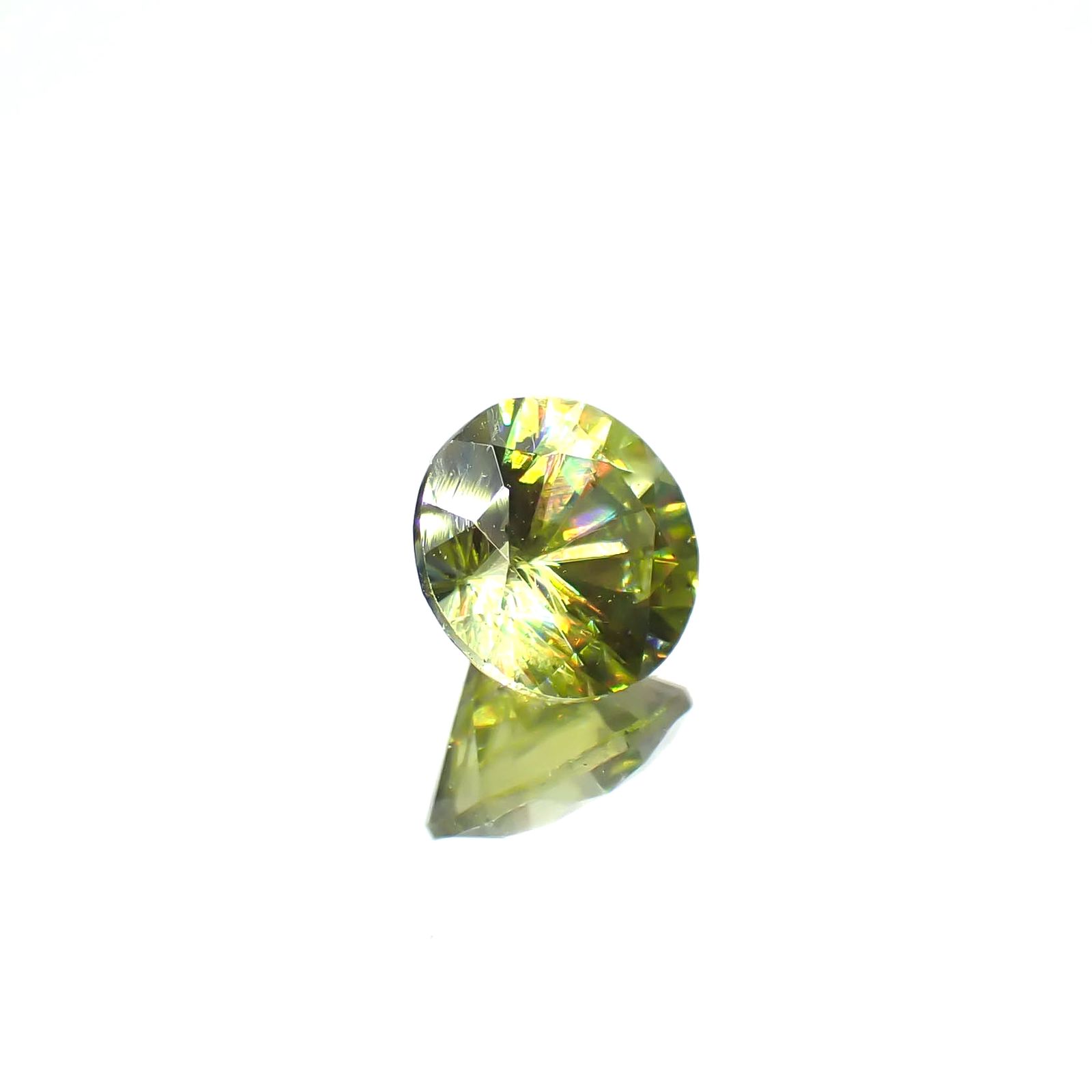 スフェーン(宝石名スフェーン)マダガスカル産 1.15ct 識別済[240627949]6.5x6.5mm前後