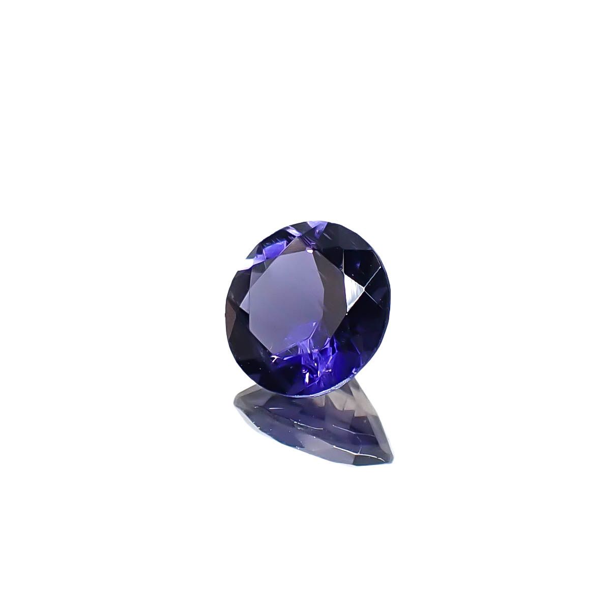 アイオライト タンザニア産 1.02ct [250229837]7x7mm前後