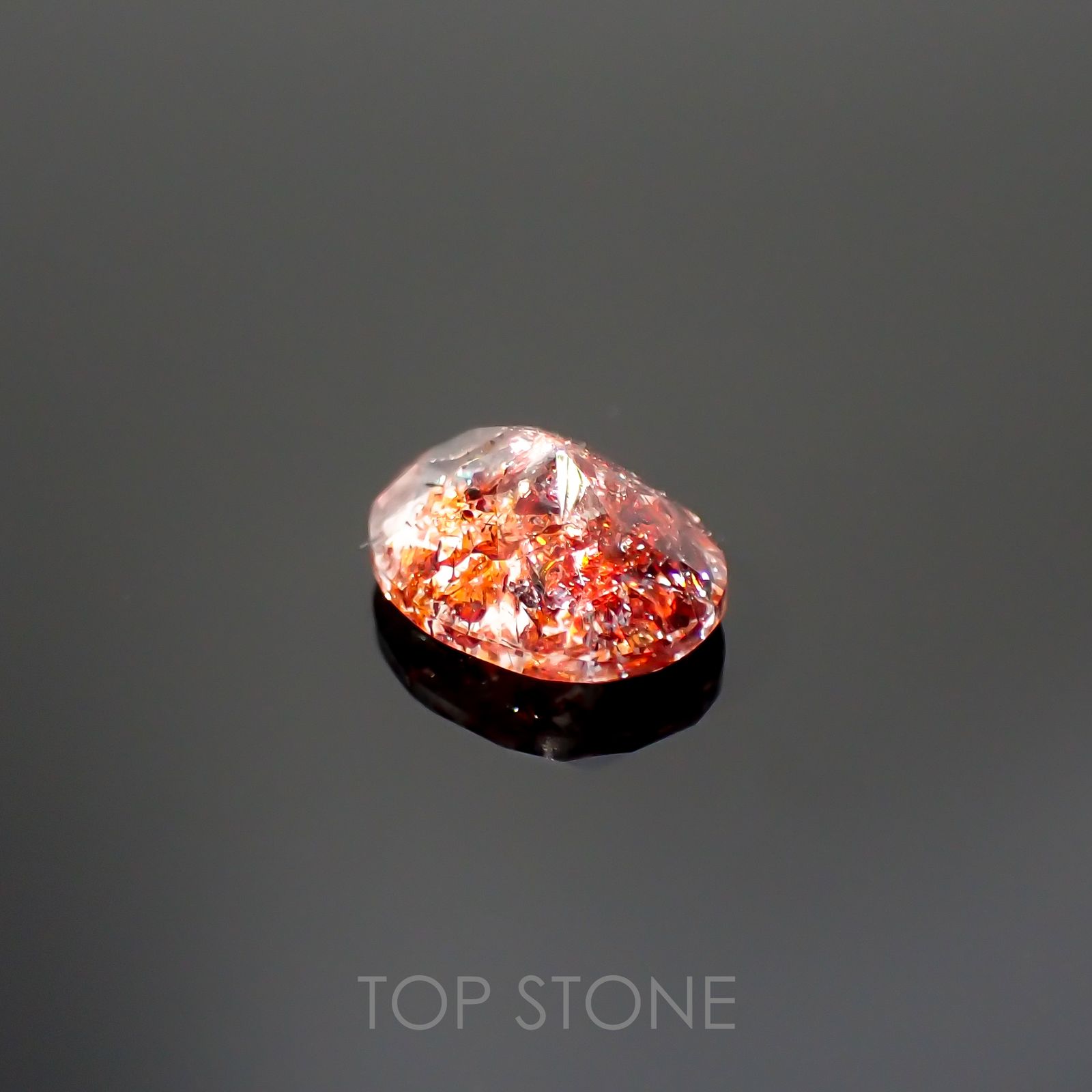 ファイヤークォーツ ナイジェリア産 1.45ct[220114753]8.7x6.8mm前後