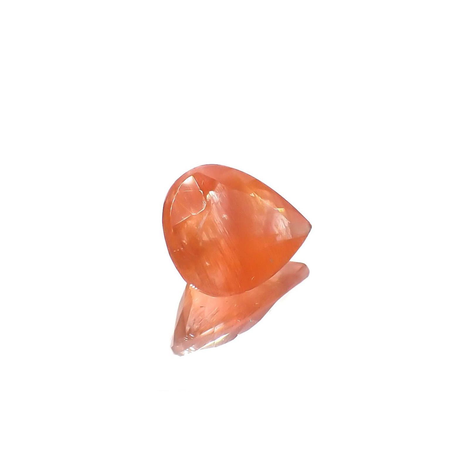 サンストーンスキャポライト(宝石名シーン・スキャポライト)タンザニア産 1.97ct 識別済[221219277]10.3x8.1mm前後