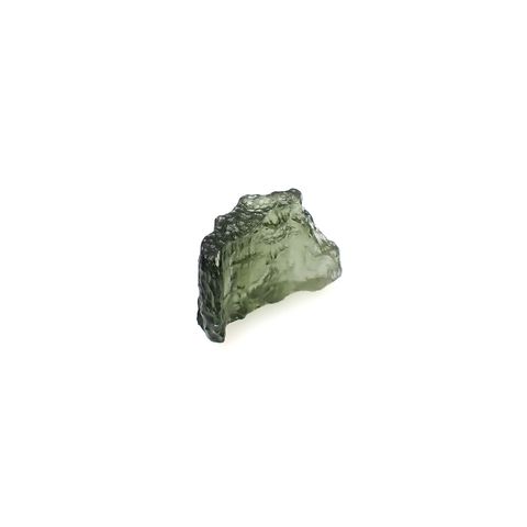 モルダバイト 原石 発見地：旧チェコスロバキア 3.82ct [241029298]15.1x9.1mm前後