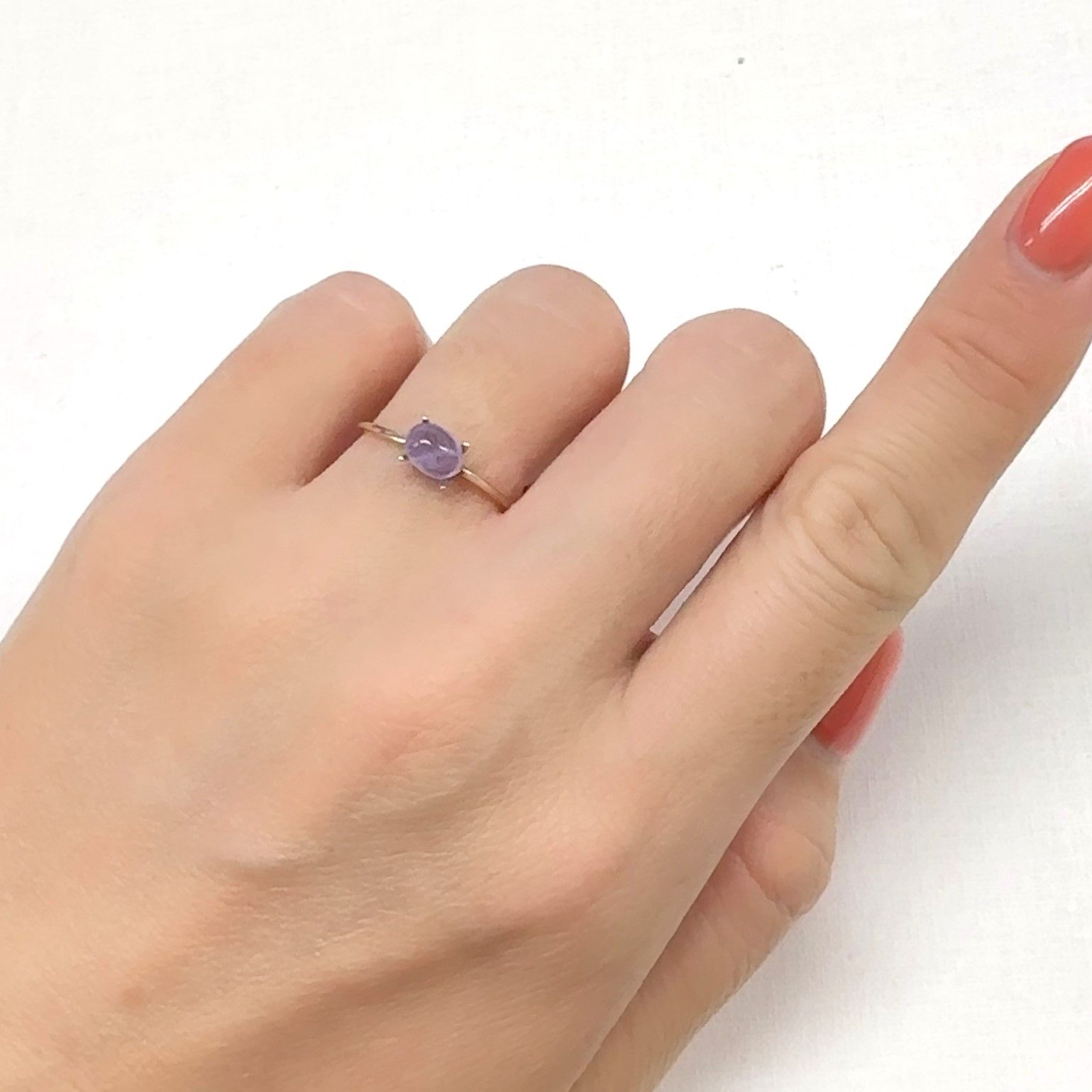 ハックマナイト アフガニスタン産 0.44ct[240928991]6x4.5mm前後