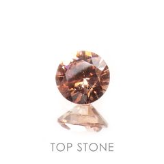ライトピンクジルコン(宝石名ジルコン)スリランカ/カンボジア産 0.36ct 識別済[220716991]4.1x4.1mm前後