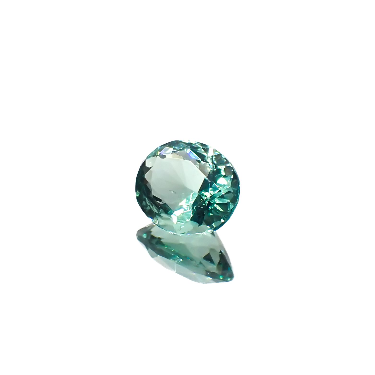 フローライト フルオレッセンス イギリス・ダイアナマリア鉱山産 1.50ct[240527701]8x6.6mm前後 | TOP  STONE(トップストーン)