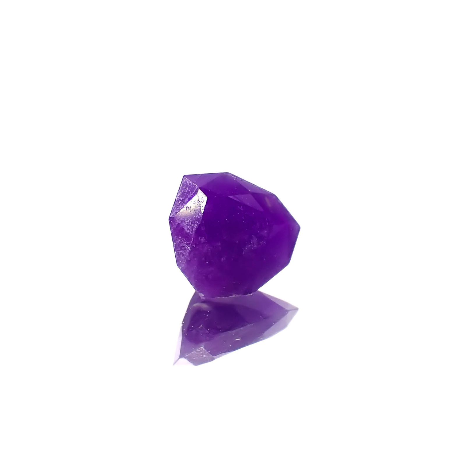 ◇カスタムカット◇スギライト 南アフリカ産 0.43ct[240628370]5.5x5.3mm前後