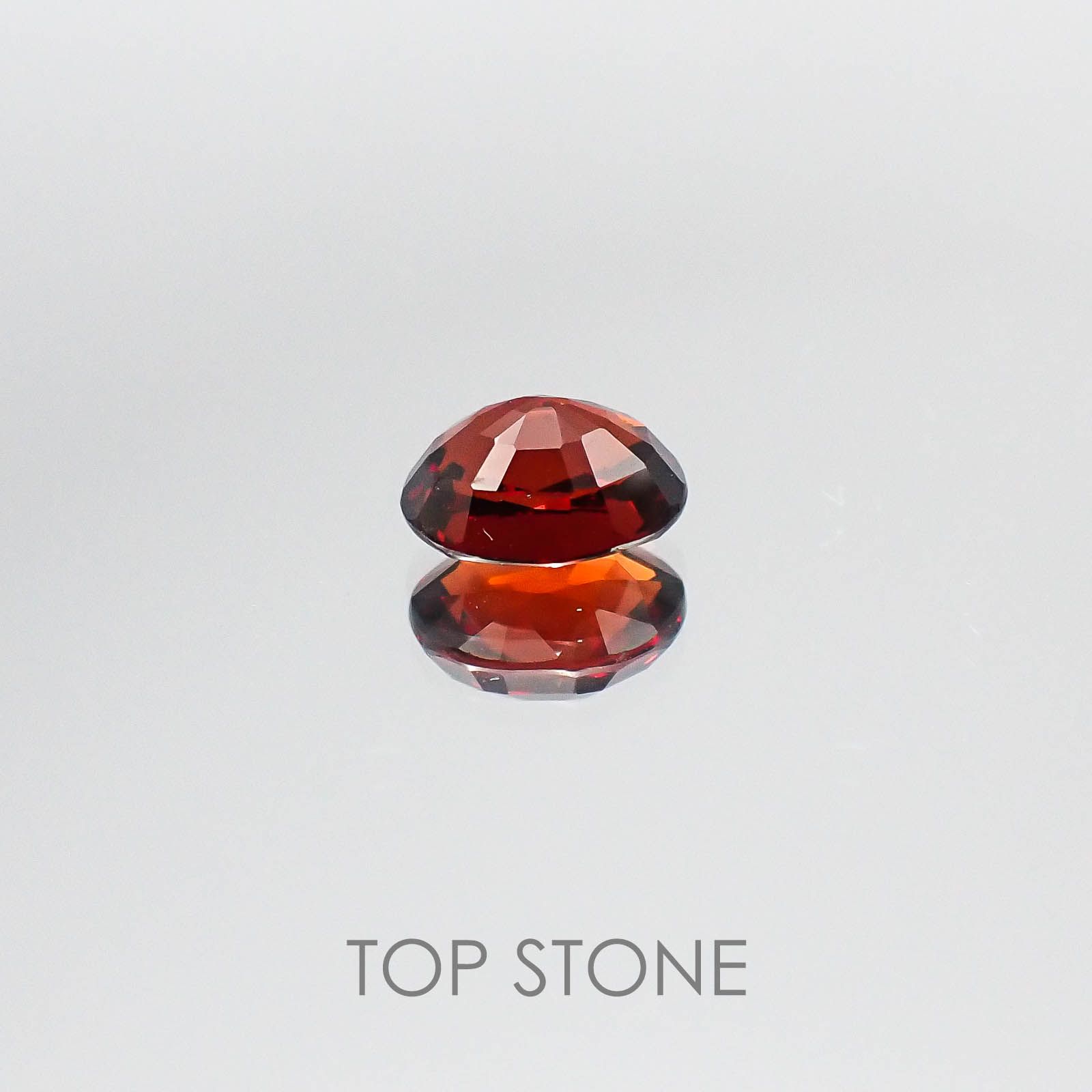 スペサルティンアルマンディンガーネット マダガスカル産 ルース 1.94ct[20073700]7.8×6.2mm前後
