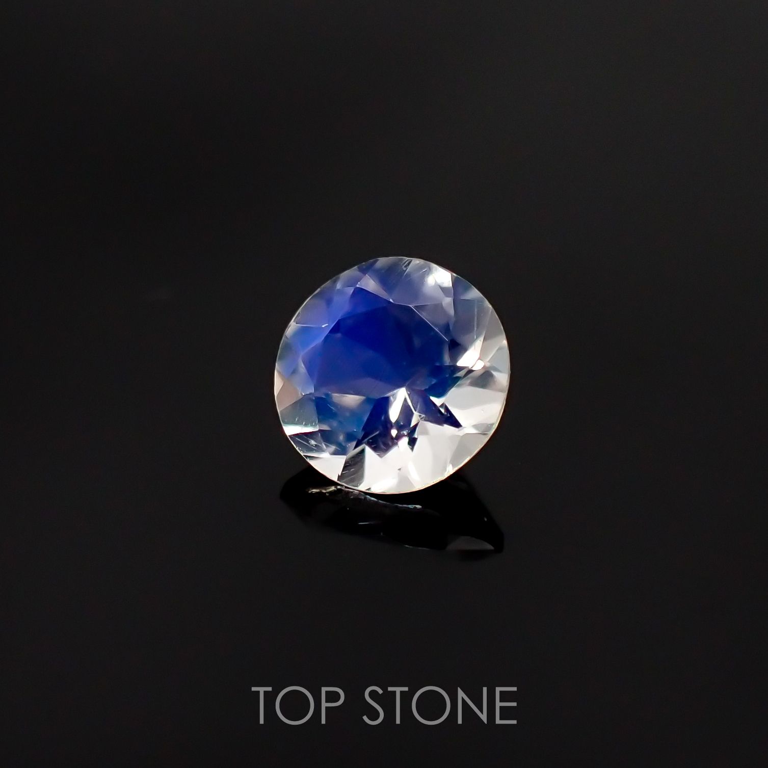 レインボームーンストーン(アンデシンラブラドライト)  インド・ビハール産 ルース 0.67ct[210611286]6×6mm前後