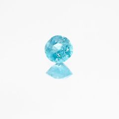 パライバトルマリン(宝石名トルマリン/別名パライバ・トルマリン) ブラジル・パライバ州バターリャ鉱山産 0.051ct 識別済[20127238]2.4×2.3mm前後