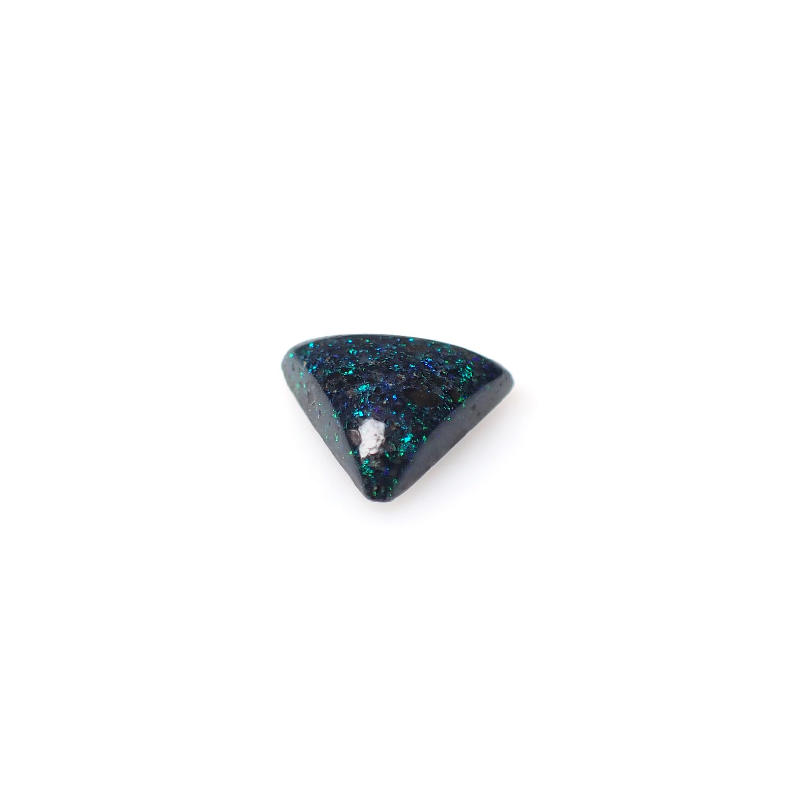 ブラックマトリックスオパール(宝石名オパール/加熱処理)オーストラリア産 1.47ct 識別済[250330126]9.1x10.3mm前後
