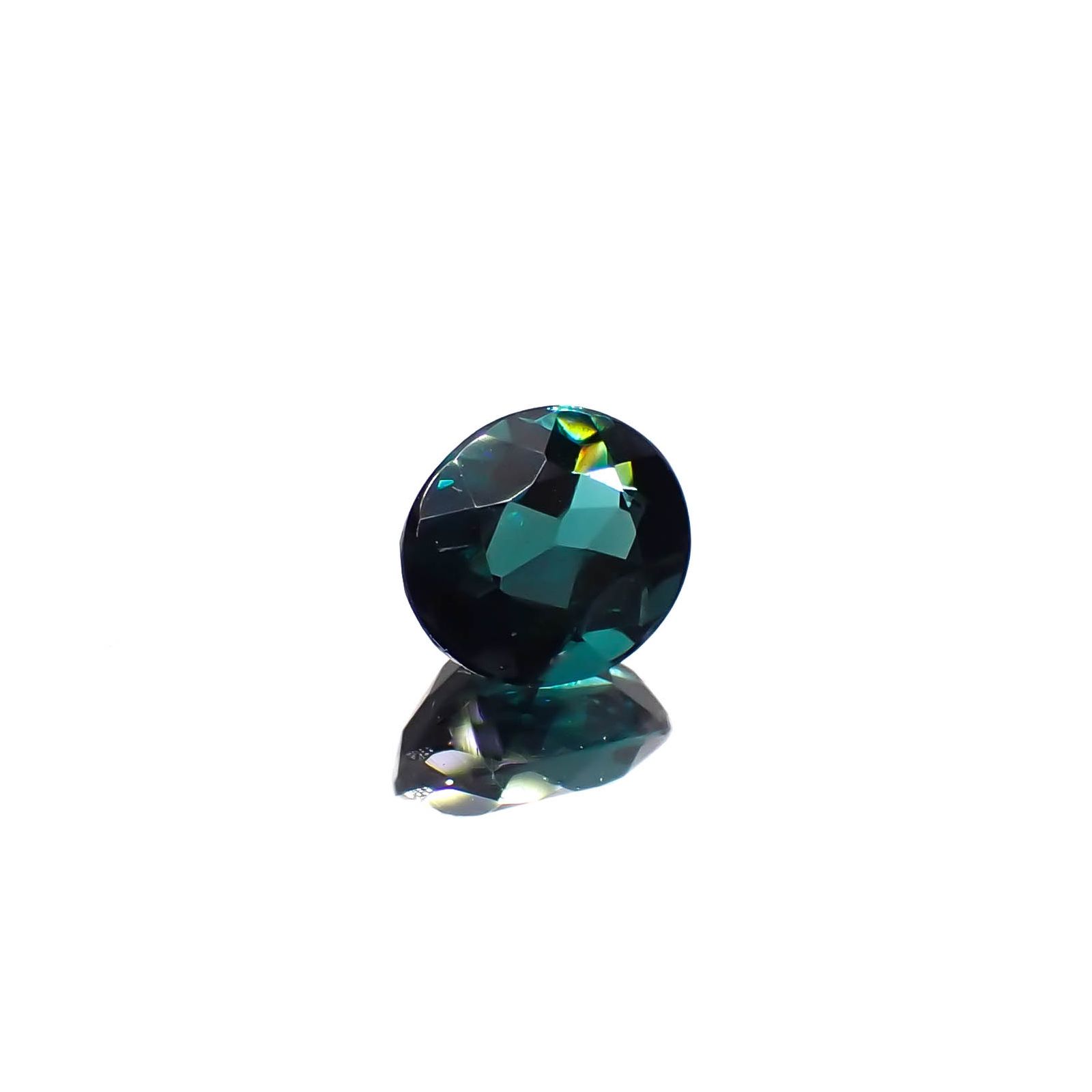 ブルーグリーントルマリン ブラジル産 0.90ct[240527538]6.5x5.6mm前後