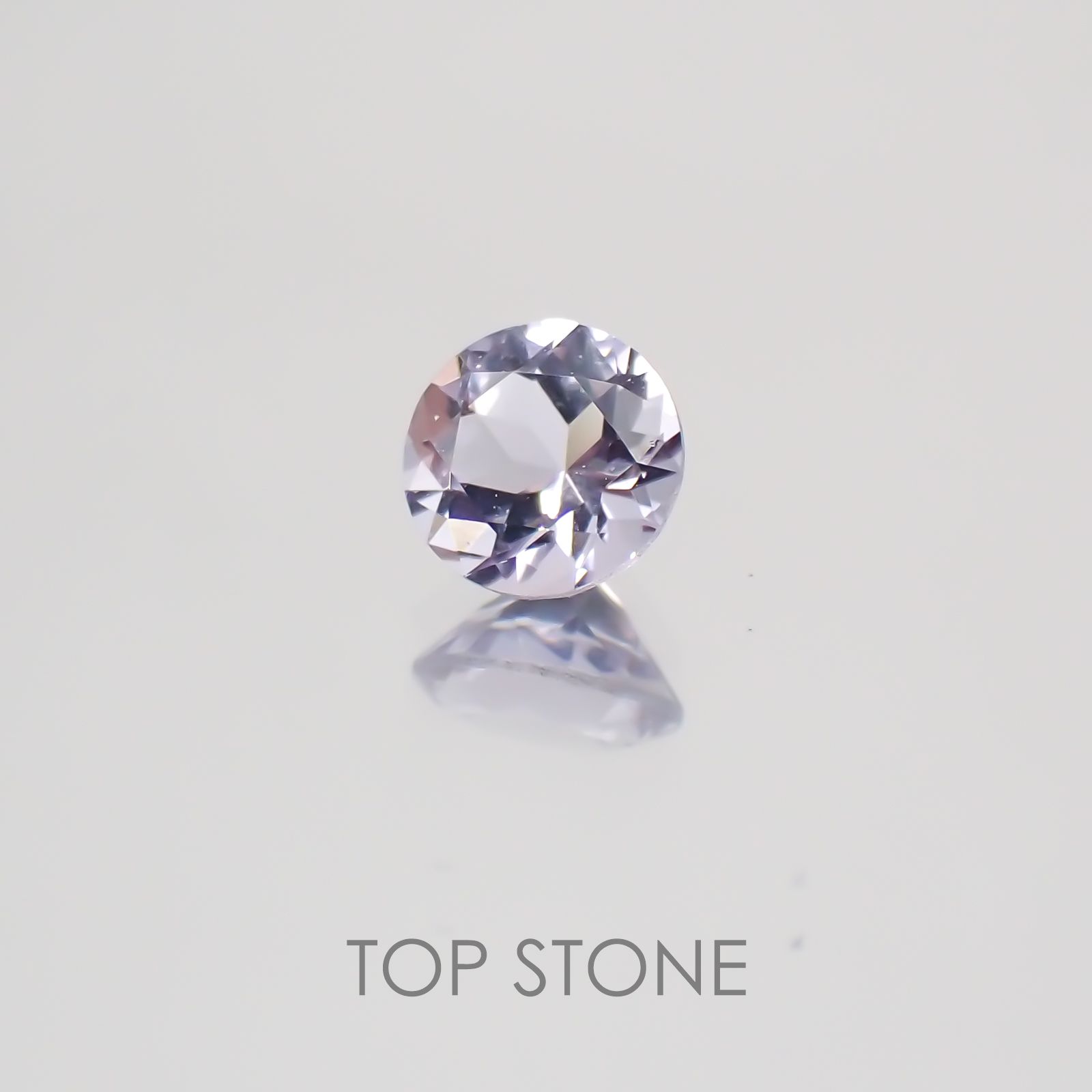 パープルスキャポライト(マリアライト) スリランカ産 ルース 0.21ct[21019559]4.2×4.2mm前後
