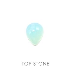 ブルーオパール ペルー産 ルース 1ct[20095502]7.9×6.2mm前後