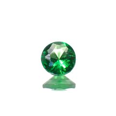 ツァボライト(宝石名グリーン グロッシュラー・ガーネット)タンザニア産 0.15ct 識別済[240226084]3.2x3.2mm前後