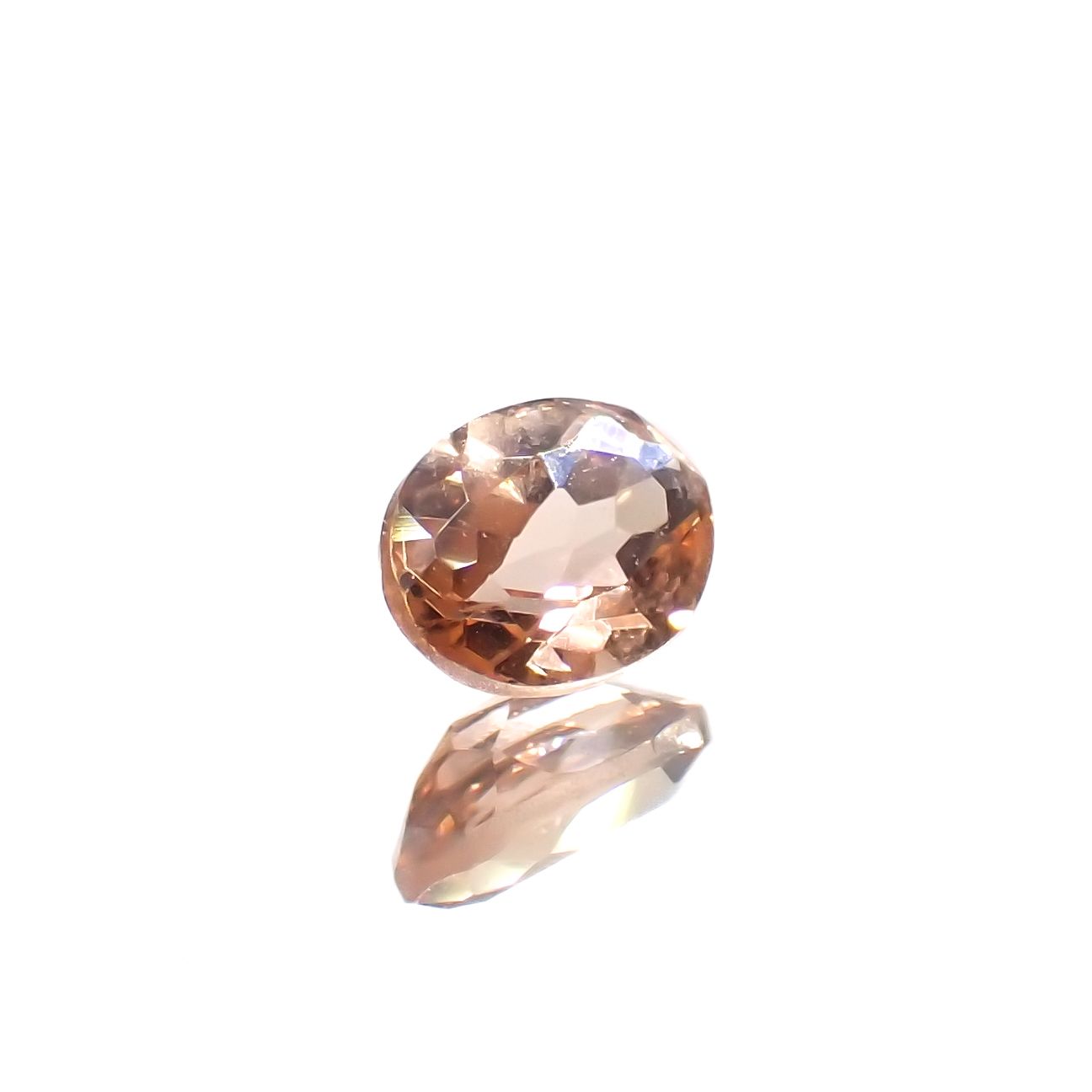 インペリアルトパーズ ブラジル産 0.19ct[231224863]4x3mm前後