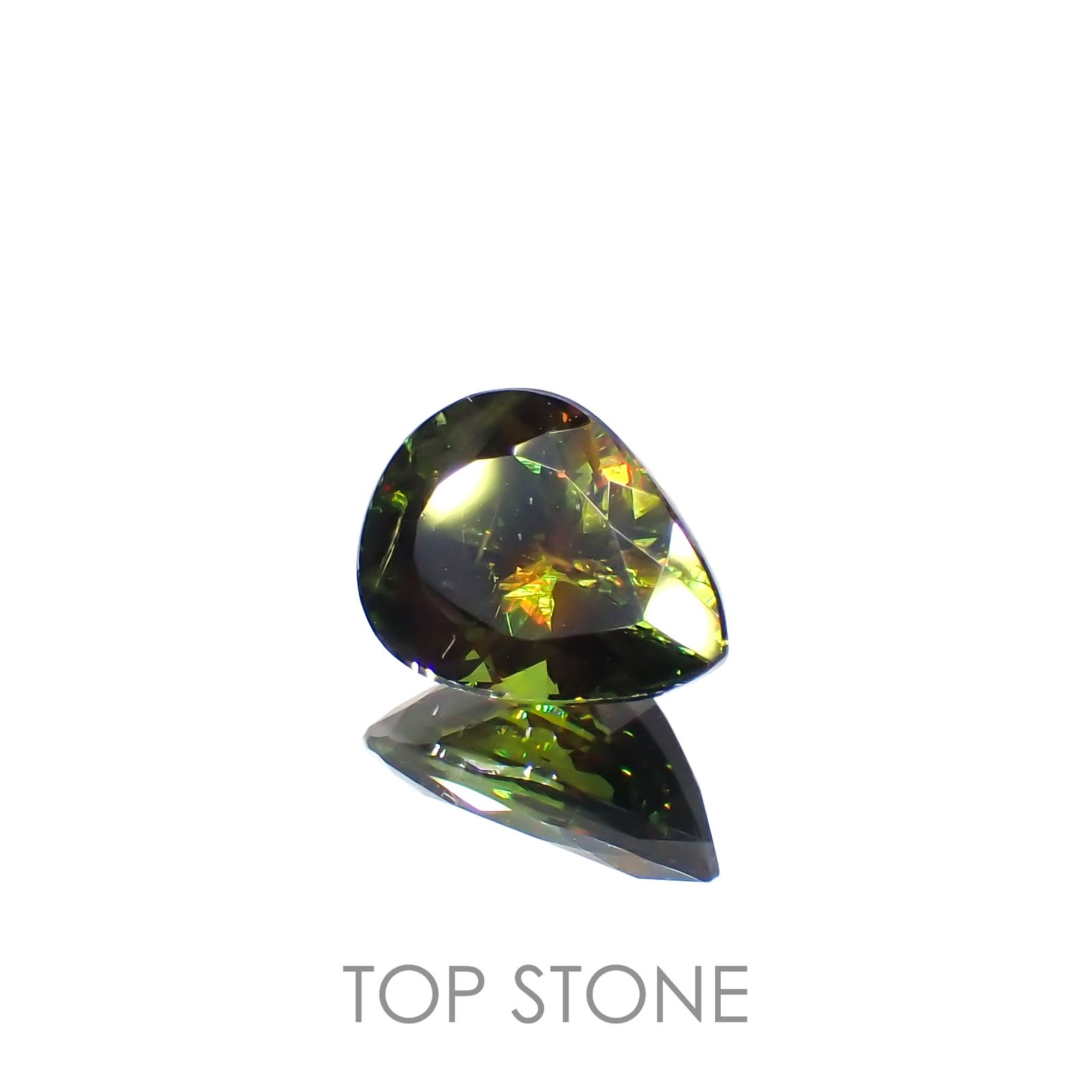 カラーチェンジスフェーン パキスタン産 1.57ct[221119181]8.6x6.4mm前後