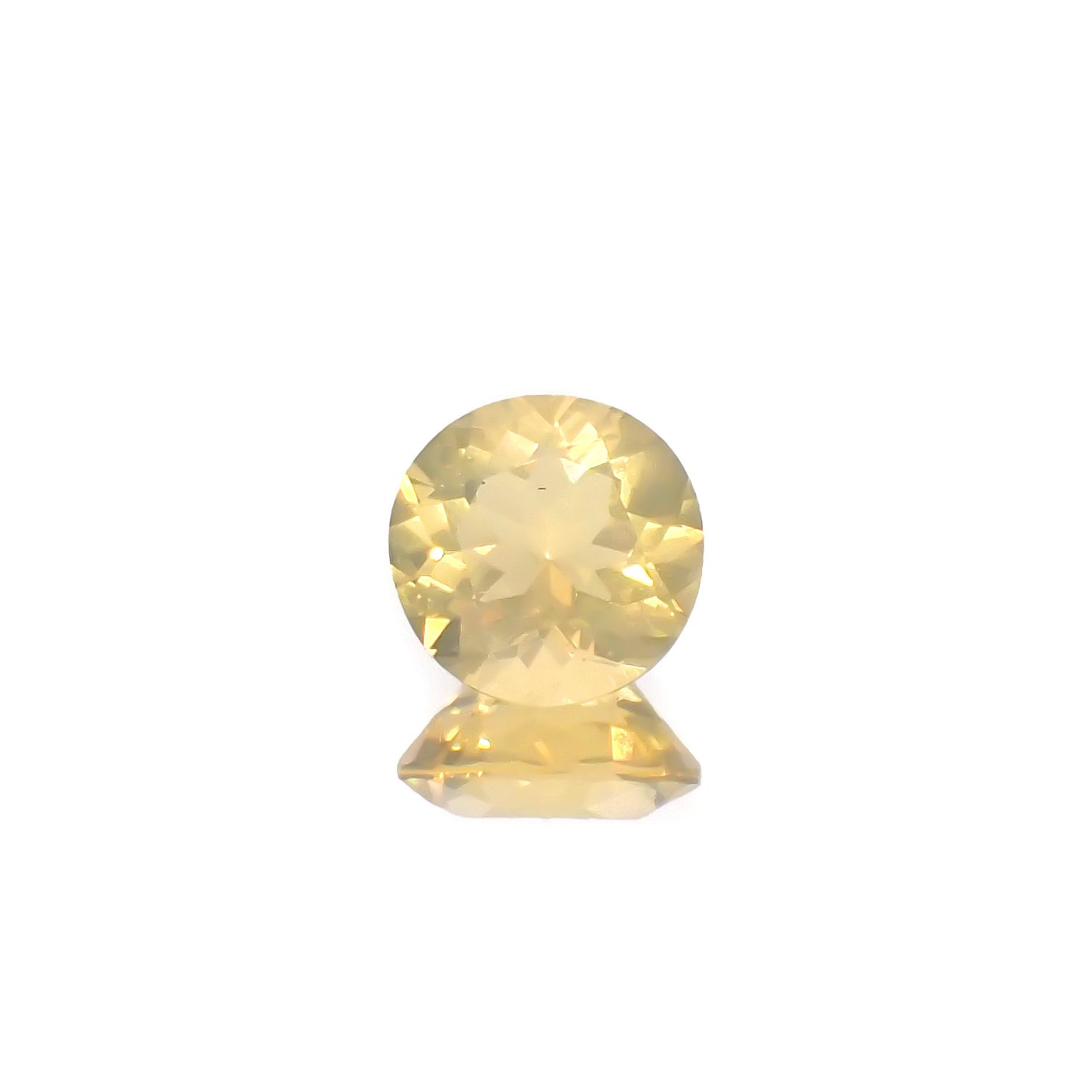 イエローオパール メキシコ産 1.01ct[240226194]7.3x7.3mm前後